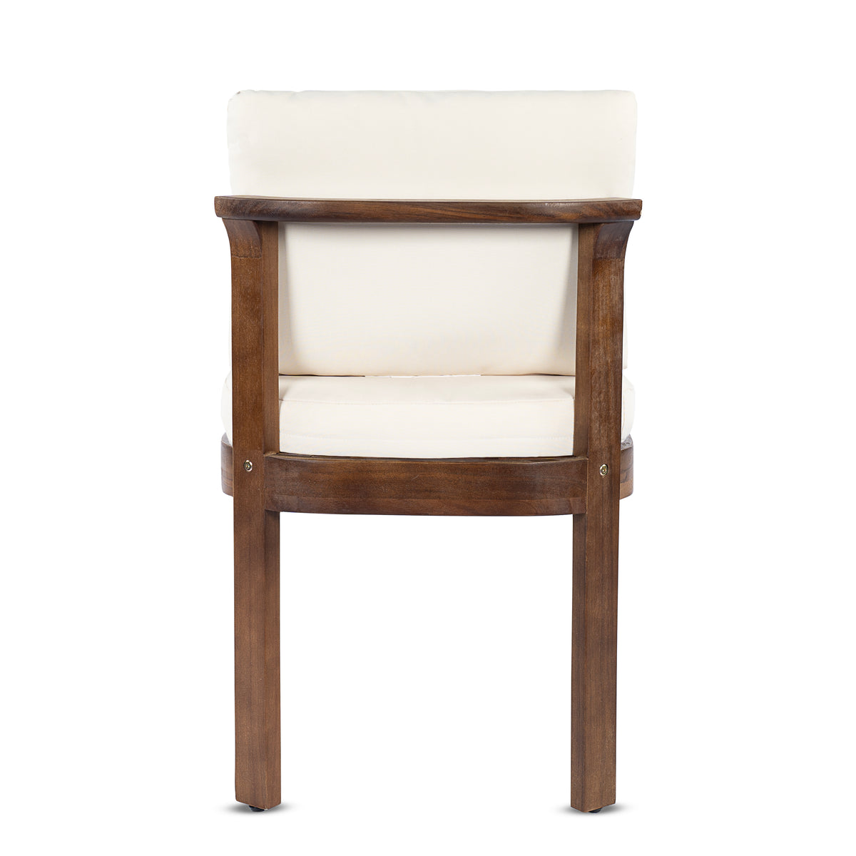 Acacia Wood Outdoor Dining Chair Set of 4