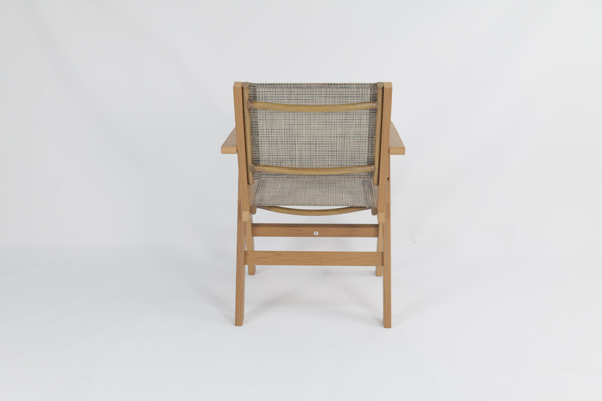 2 Piece HIPS Outdoor Dining Chair Perfect For Patio Meal Togethers & Garden Brunch Relaxation Moments