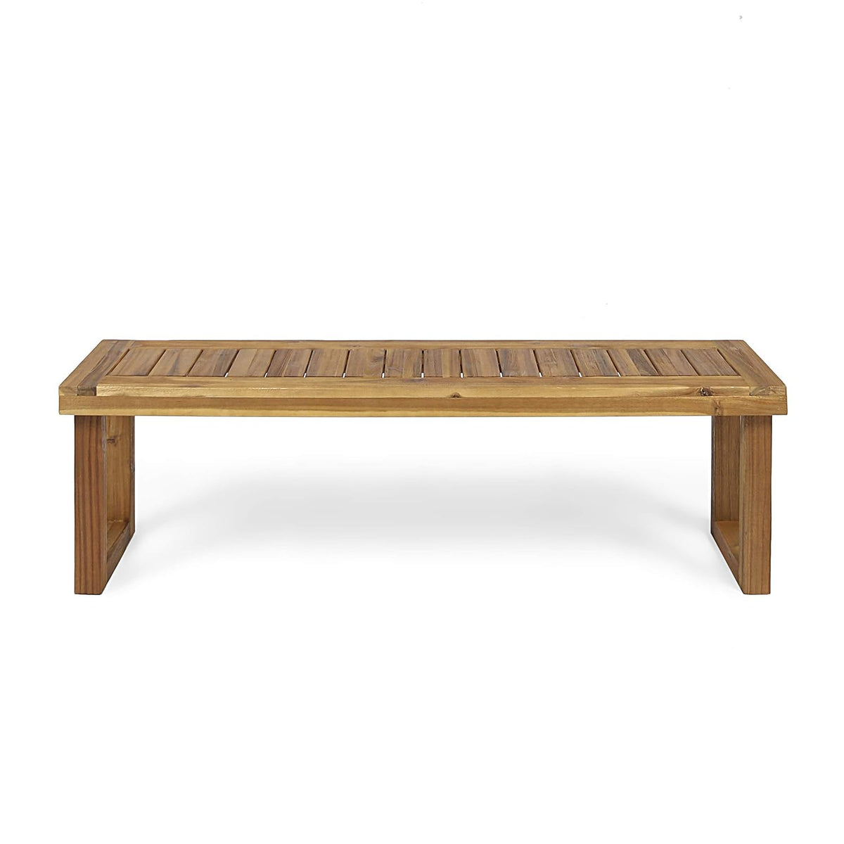 3 Pcs Outdoor Acacia Wood Dining Set - Sandblast