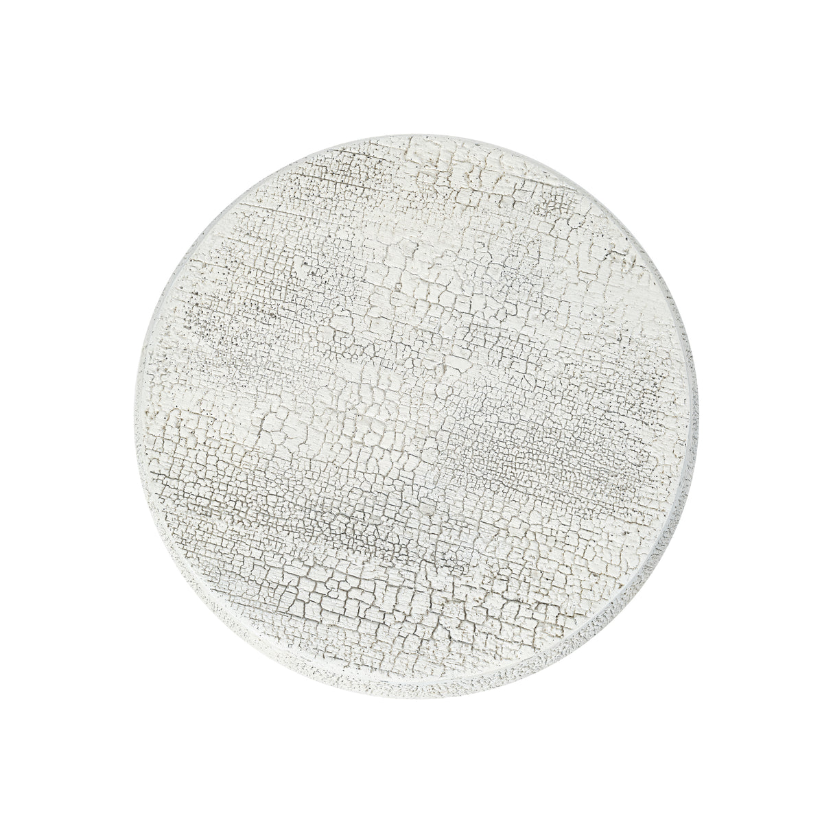 U_Style Outdoor Patio Accent Table with Crack Process