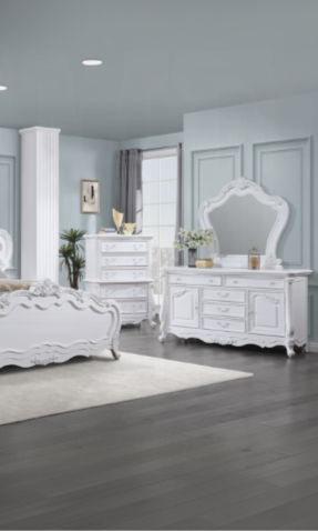 Latisha - Mirror - White - Best Buy Furniture