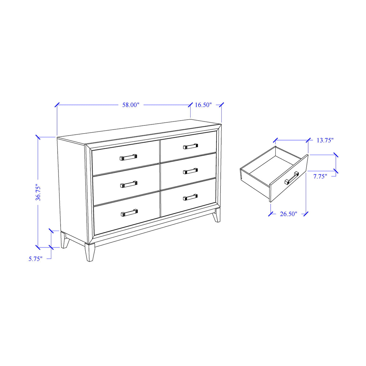 Mirage - Dresser
