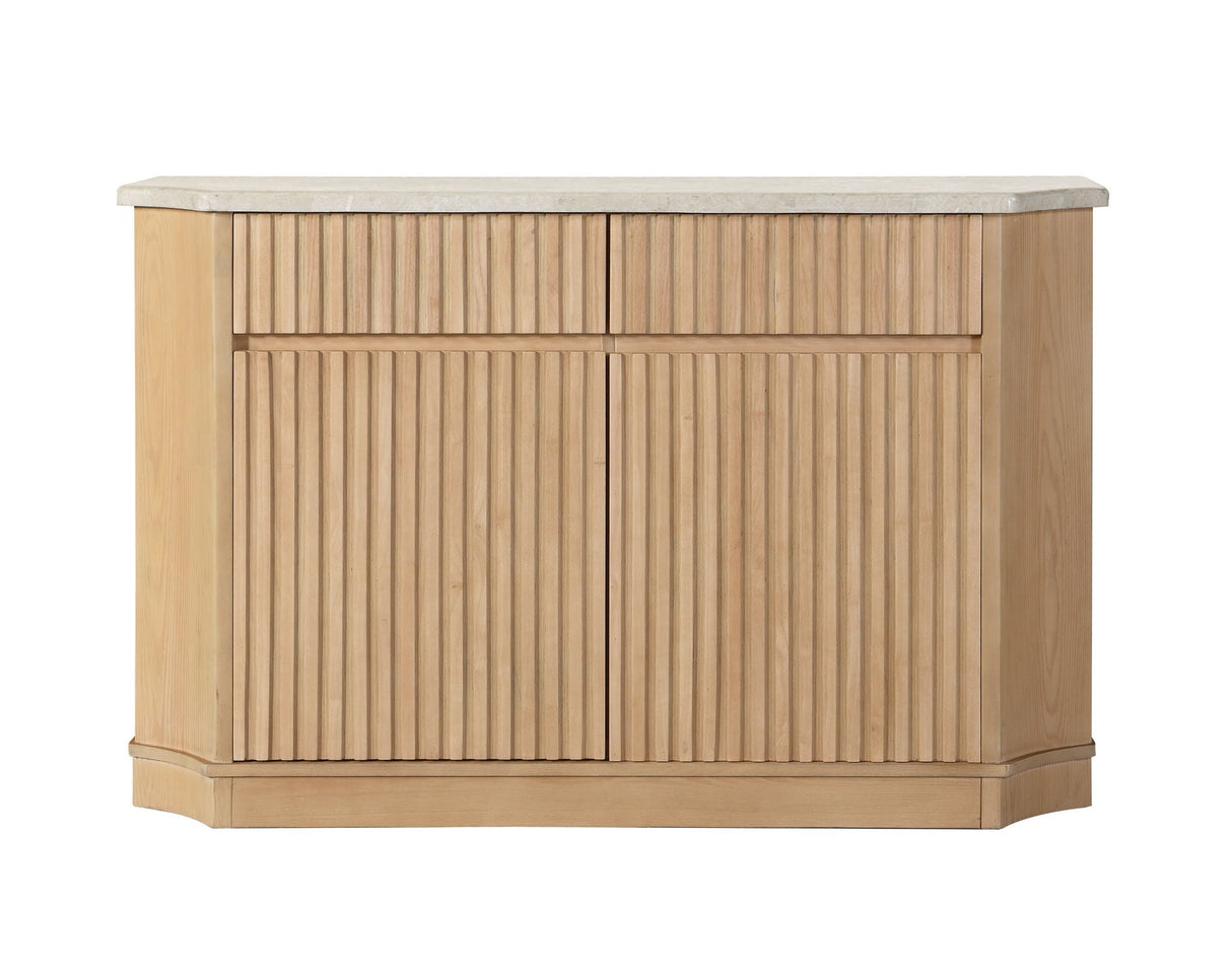 Qwin Server - Natural Marble / Oak