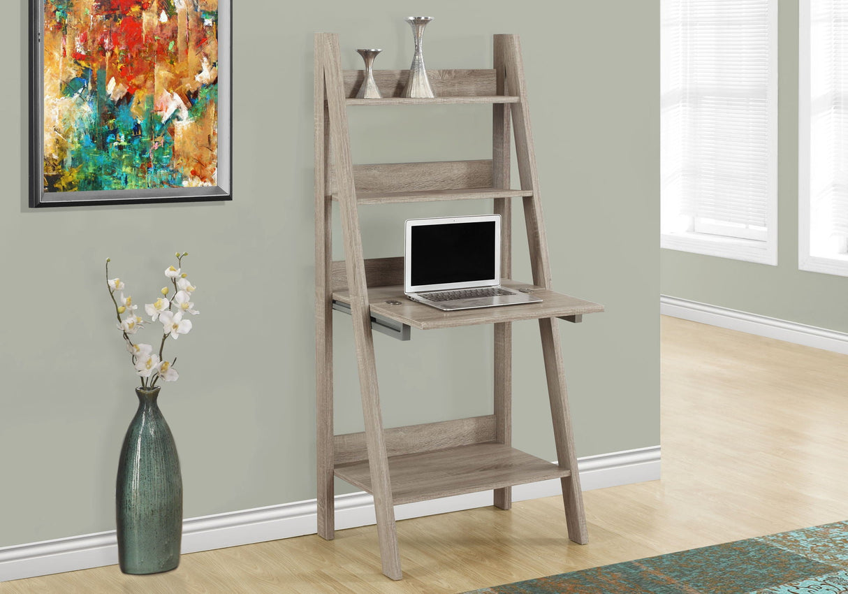 Computer Desk For Home Office, Laptop, Leaning, Storage Shelves - Best Buy Furniture