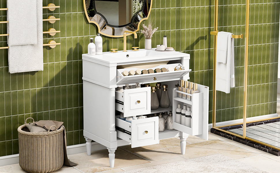 30" Bathroom Vanity with Sink