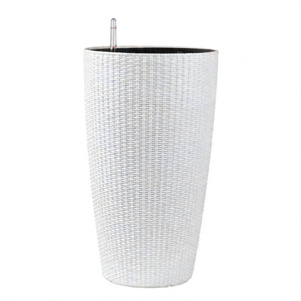 Tall Planters Set With Water Level Monitor And Auto Watering
