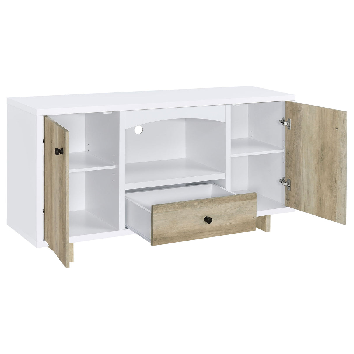 Yesler - 2 Door Storage Cabinet - White