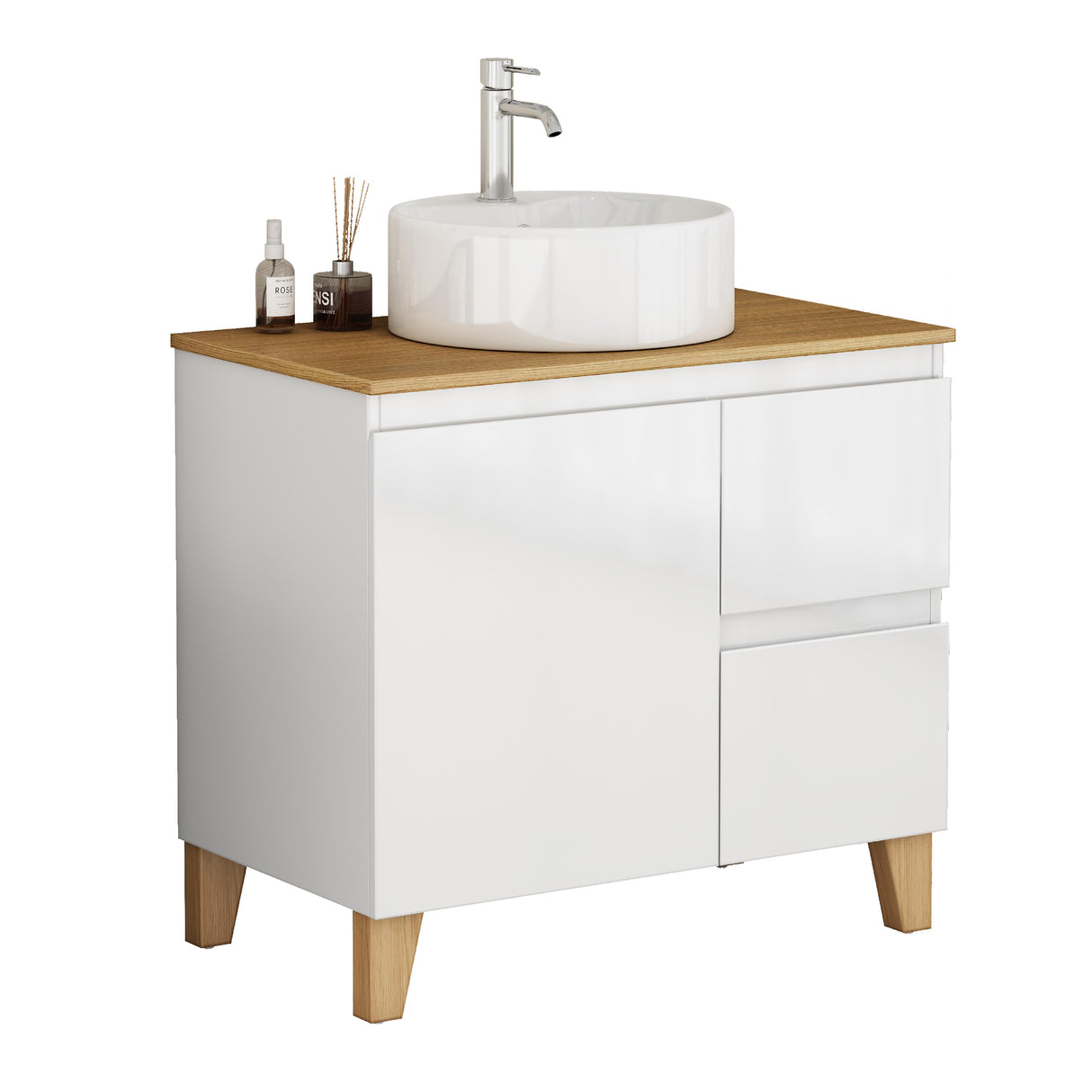 31.5-Inch Modern Bathroom Vanity with Sink Combo