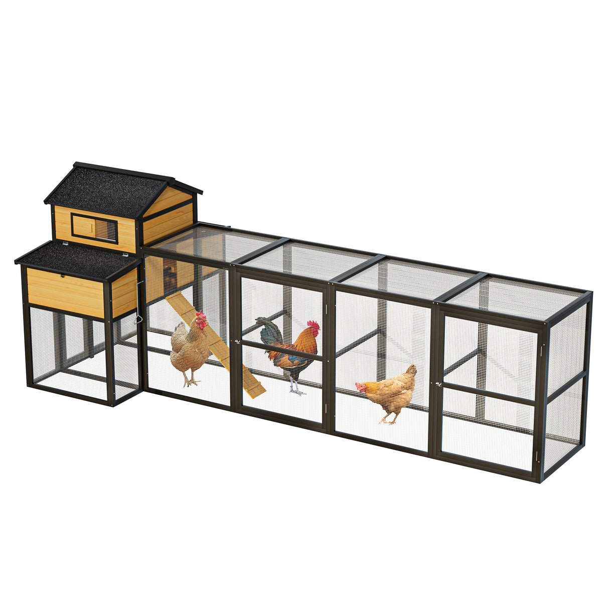 150" Extra Large Wooden Chicken Coop