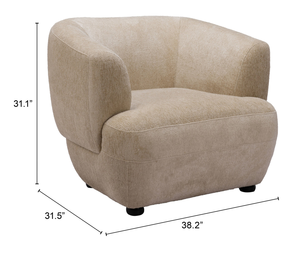 Zuo Modern Bekker Accent Chair