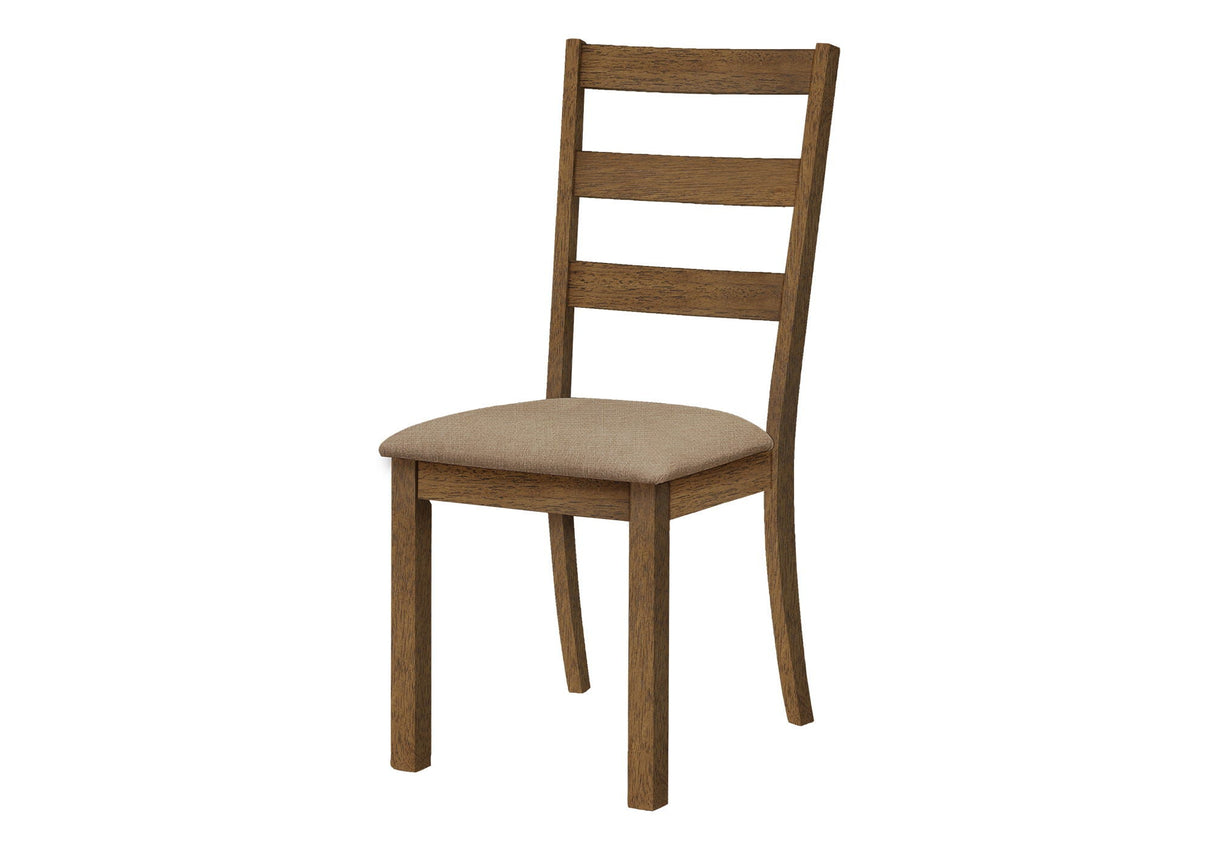 Dining Chair, Side, Upholstered For Dining Room, Transitional (Set of 2) - Beige - Best Buy Furniture