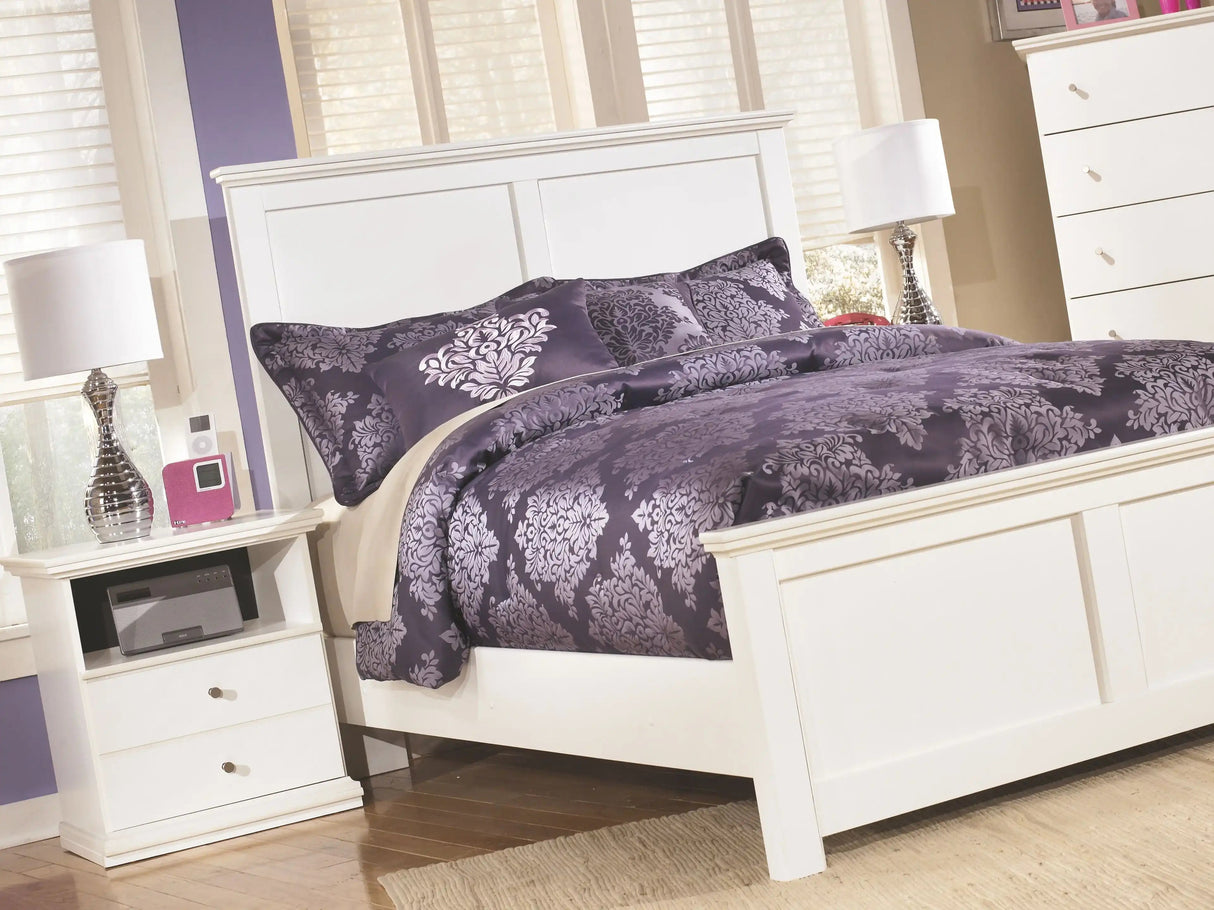 Bostwick Shoals - One Drawer Night Stand - White - Best Buy Furniture