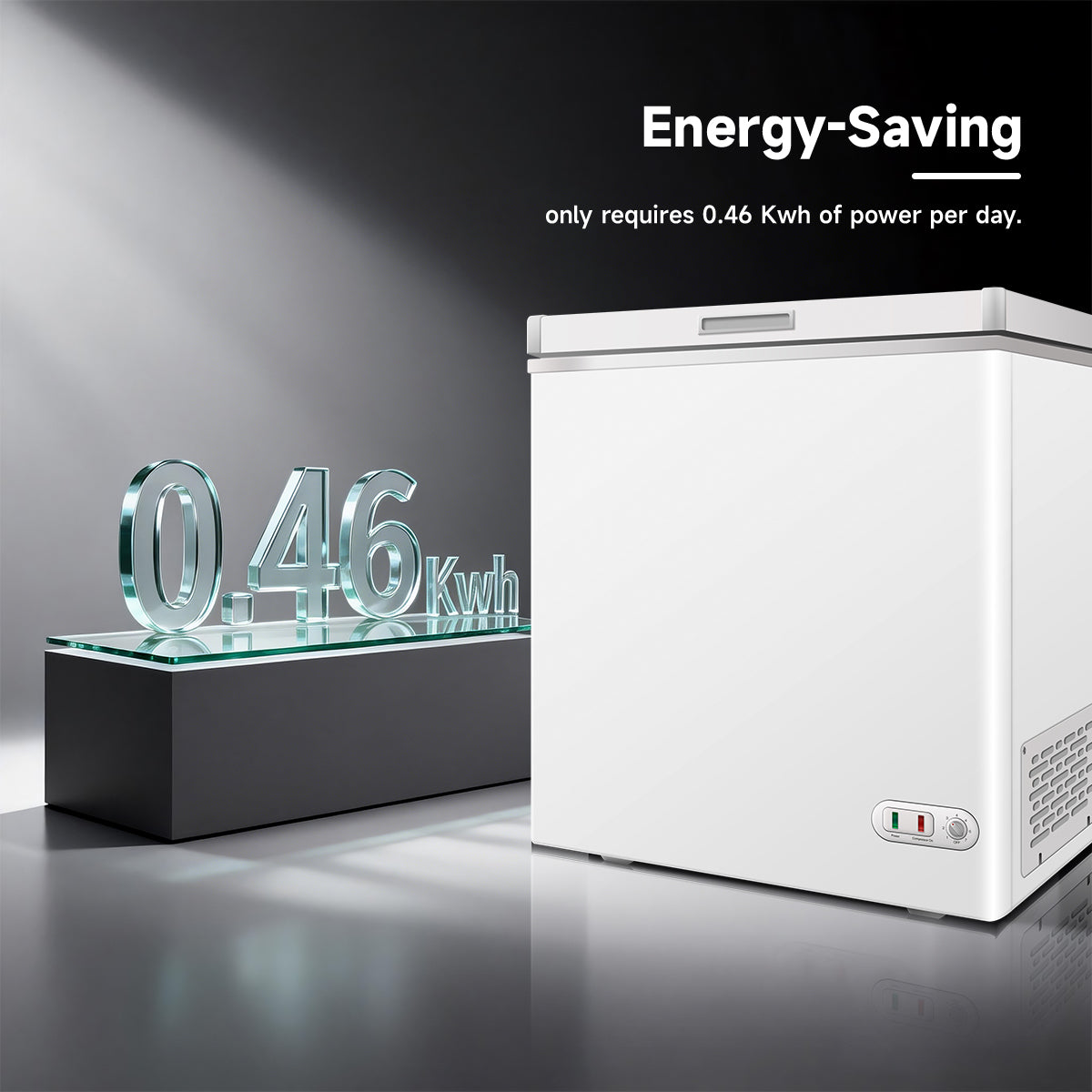 ORIKOOL 5.0 Cu.ft Chest Freezer
