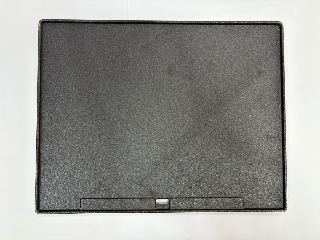 NL-4B02-CMP Square Cast Iron Griddle Pan Reversible Grill