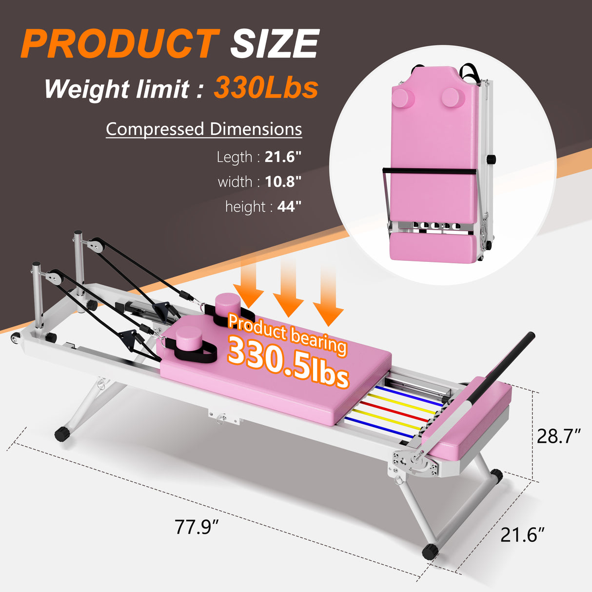 Foldable Pilates Core Bed