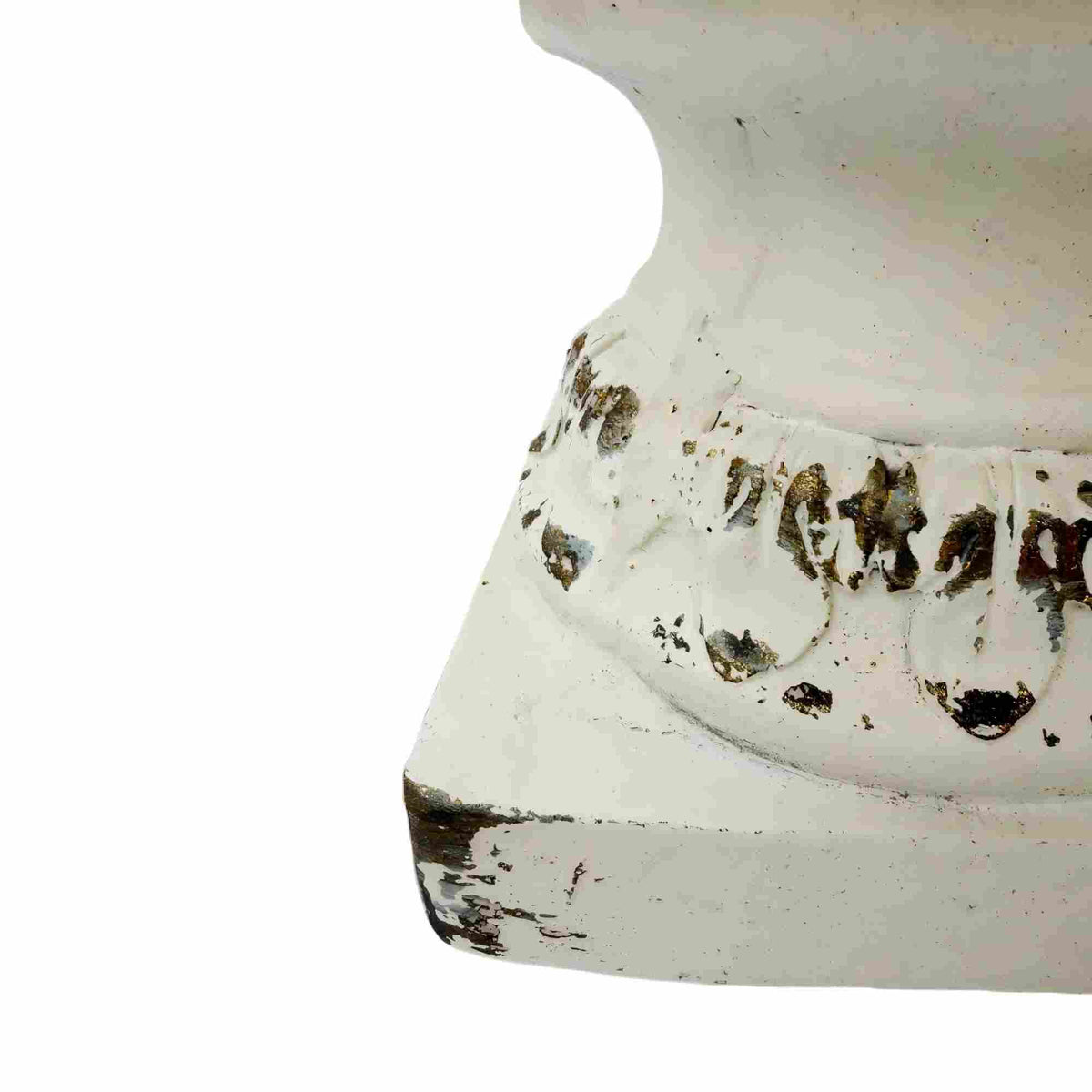 Antique White MGO Garden Planter with Drainage – Garden Pot