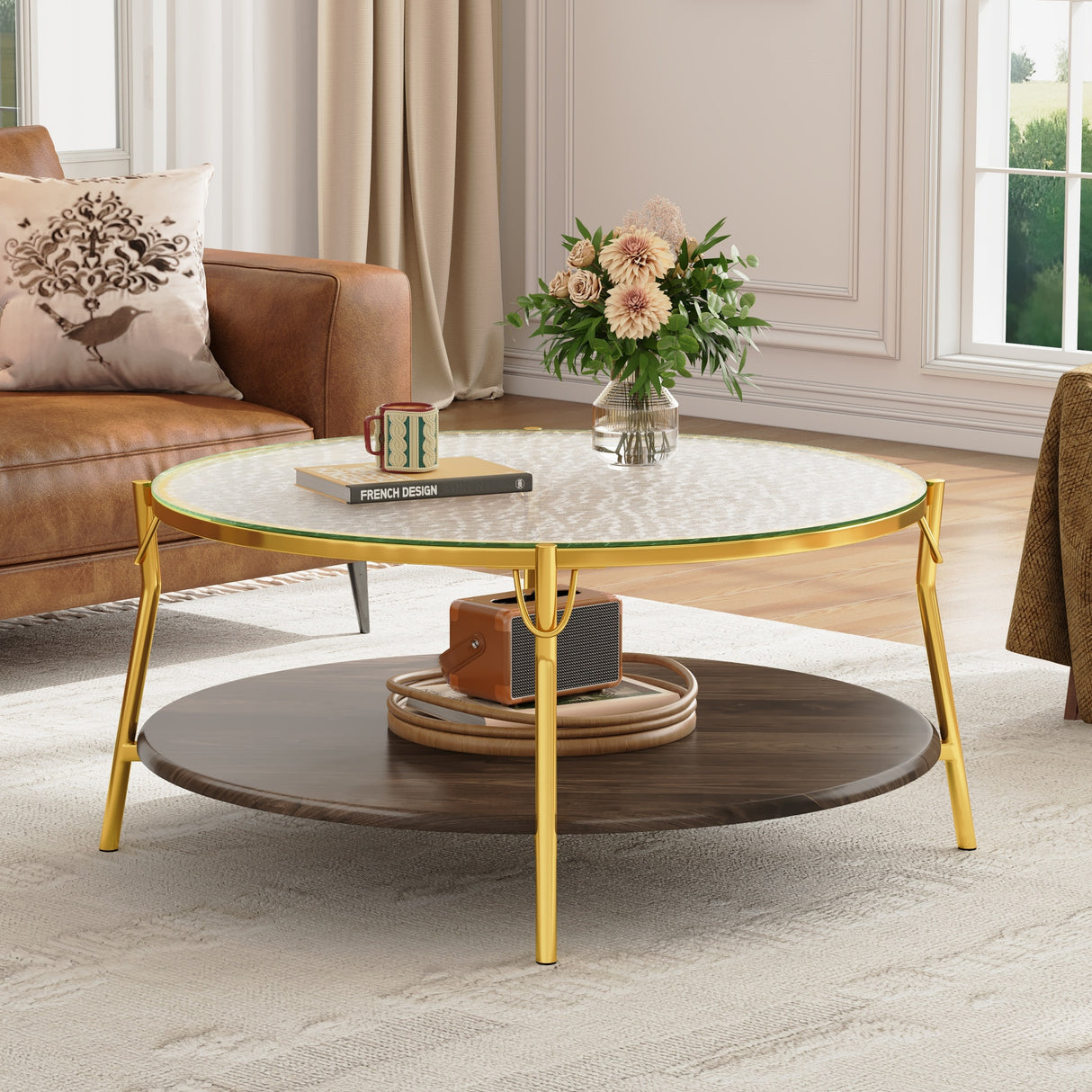 Modern Round Coffee Table