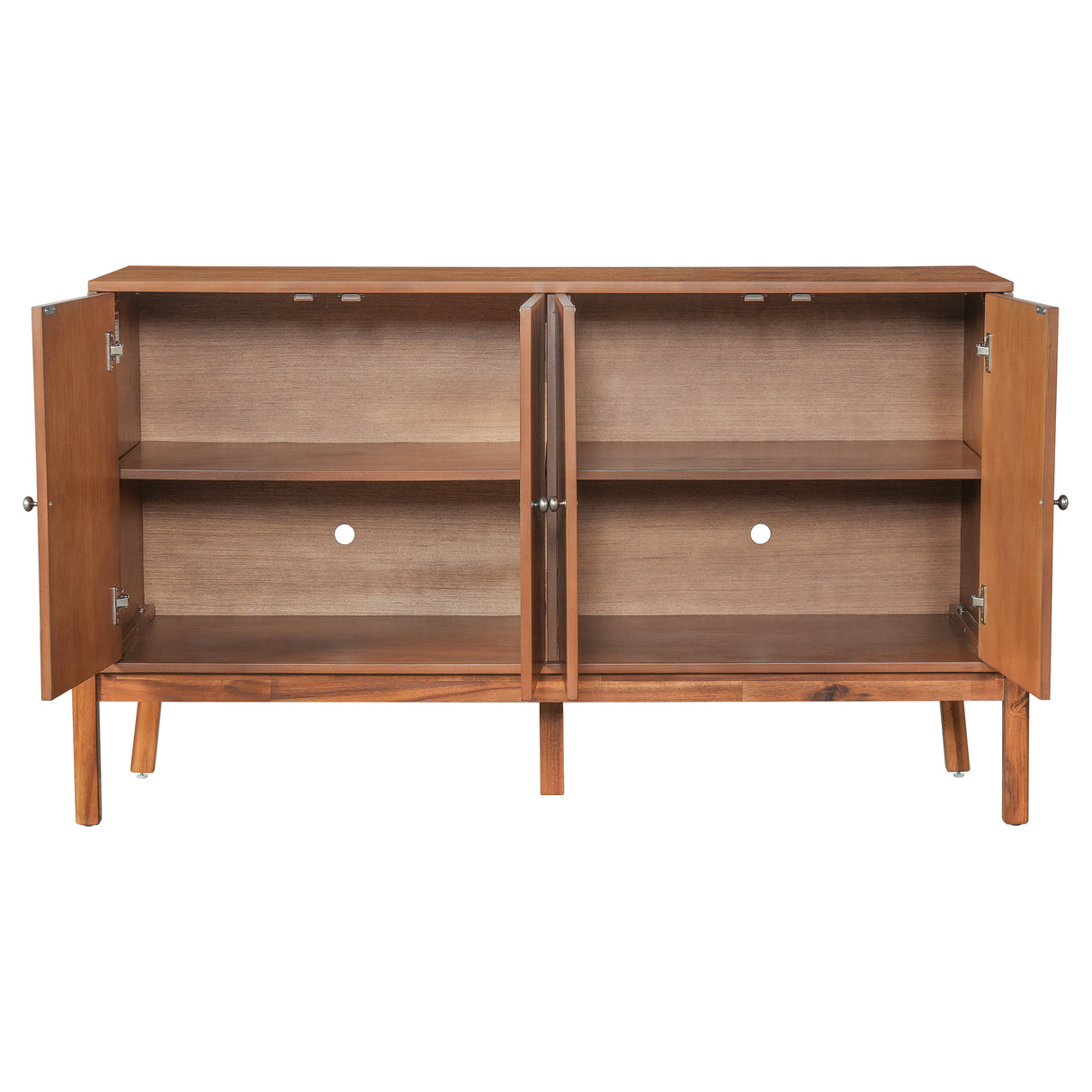 Vintage Sideboard Buffet Cabinet, 56.8" W x 18" D x 34.2" H