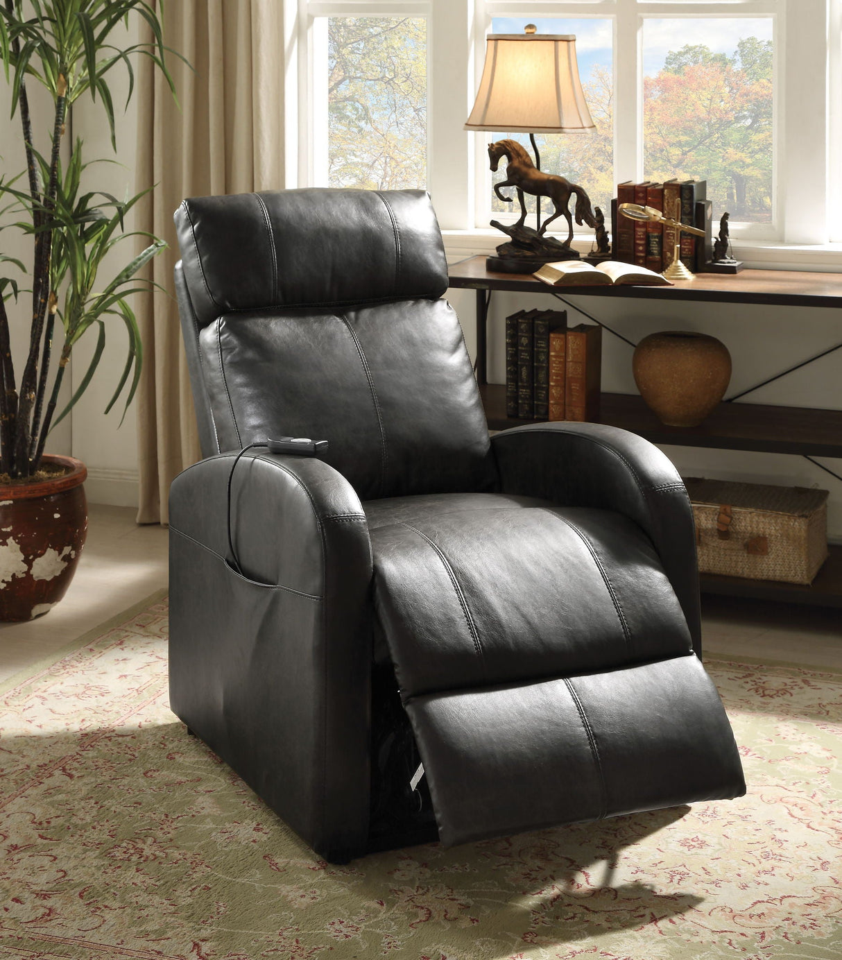 Ricardo - Power Motion Recliner & Lift - Brown - Best Buy Furniture