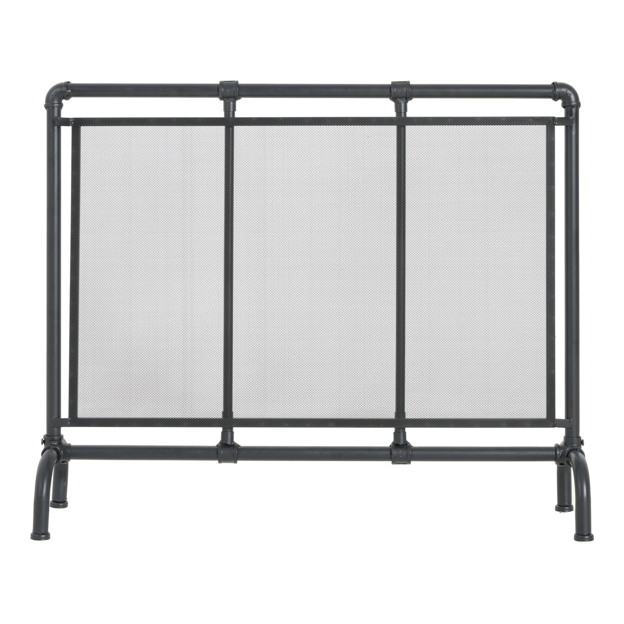 Celeste 1 Panel Iron Fireplace Screen 36" W x 29" H