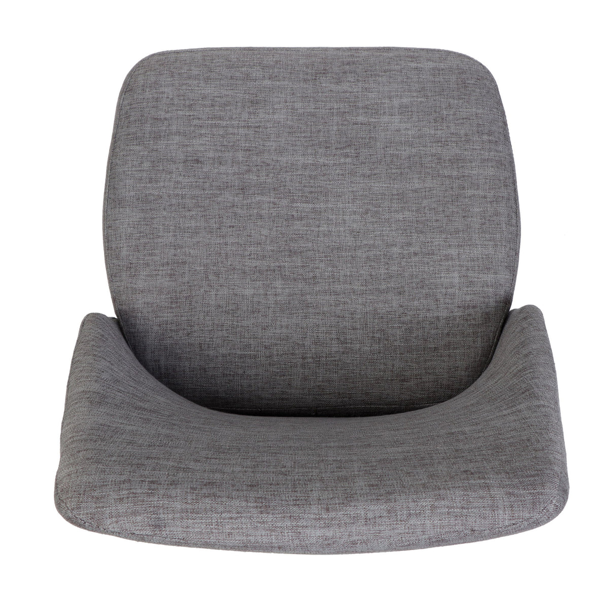 Modern Dining Chair With Iron Legs And Wood Finish