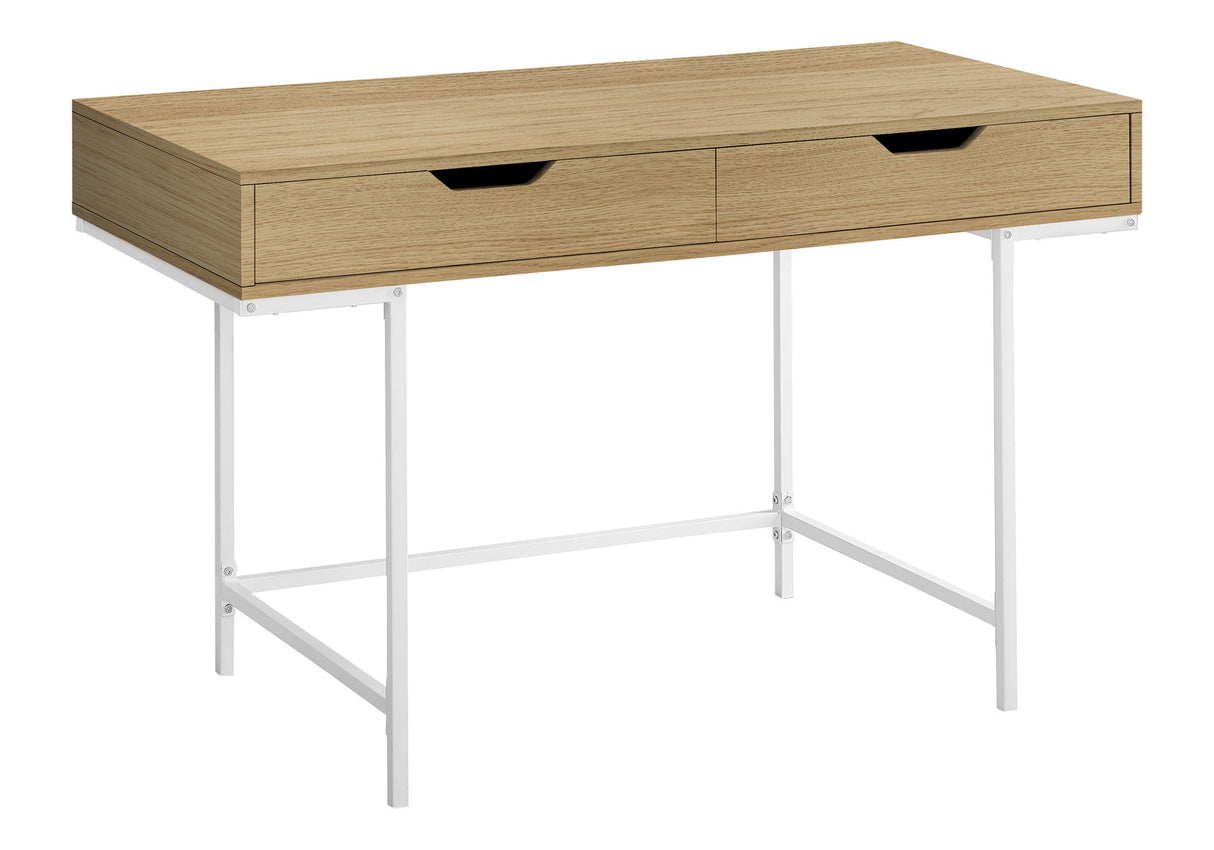 Computer Desk For Home Office, Storage Drawers, Marble Look Contemporary & Modern - Best Buy Furniture