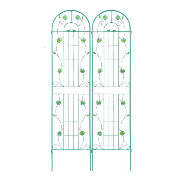 Metal Garden Trellis Rustproof Trellis For Climbing Plant Outdoor Flower Support