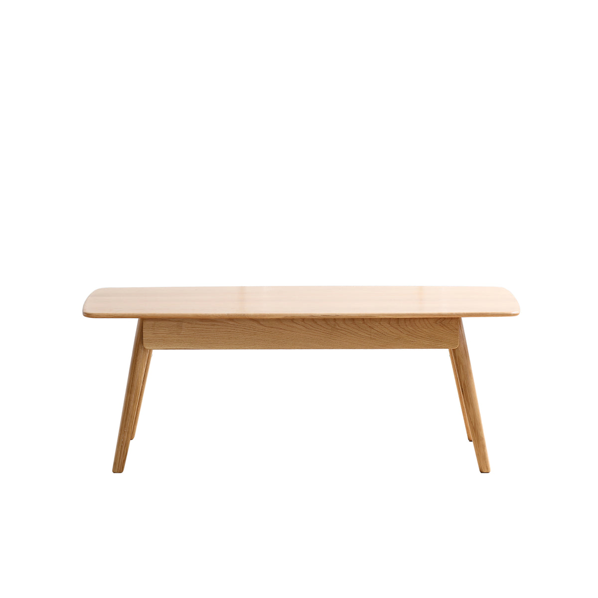 Solid Wood Center Coffee Table with Storage