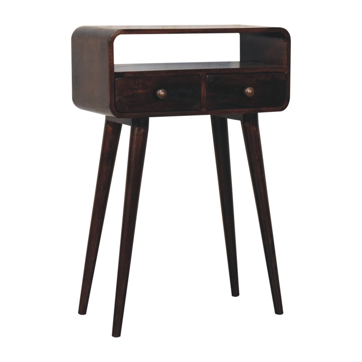 Solid Wood Mini California Console Table