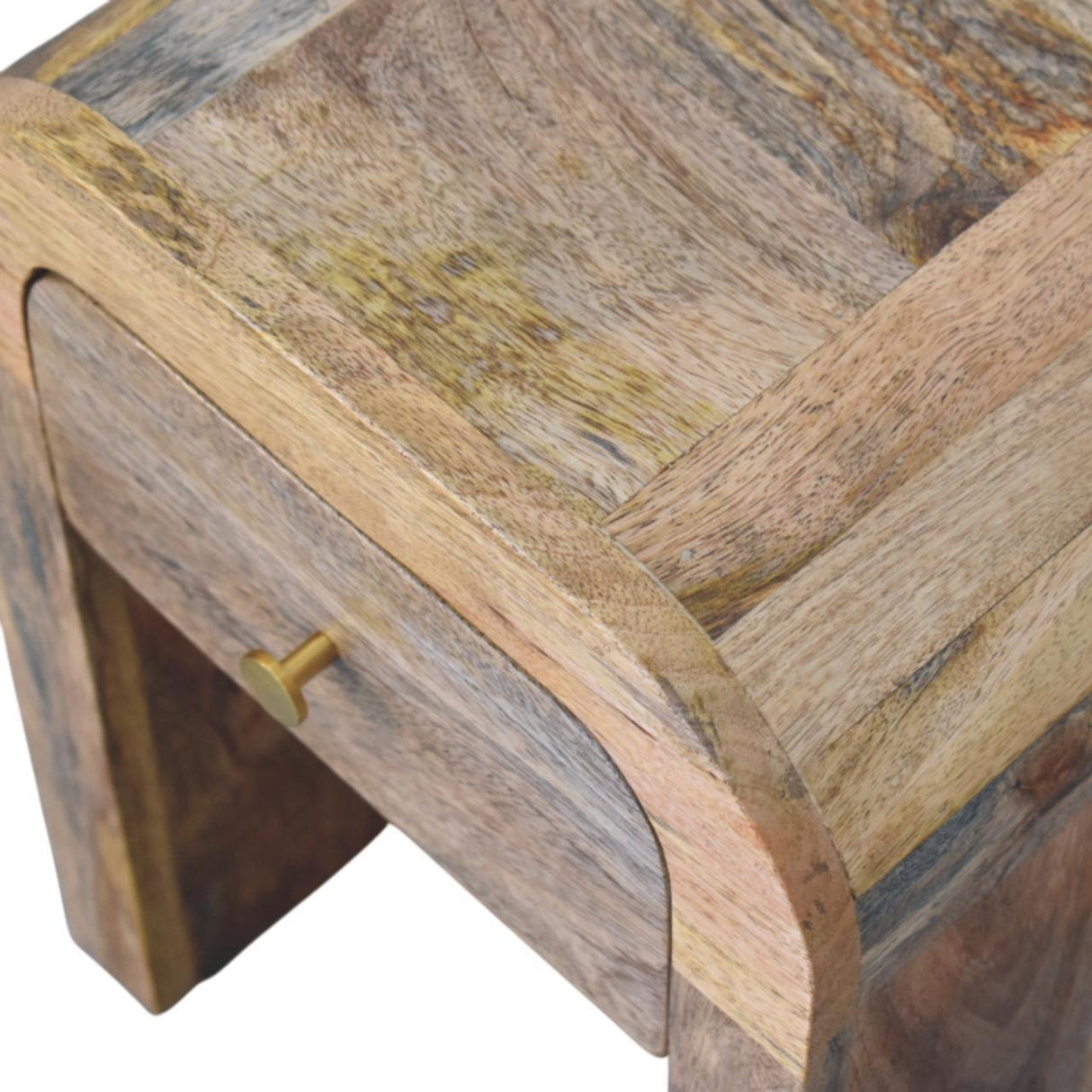 Mini Darcy - Nightstand With Curved Edges