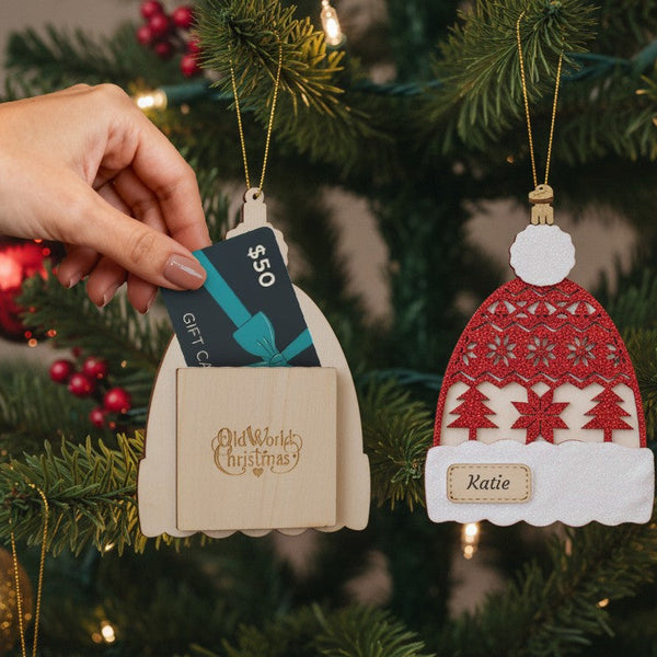 Cozy Cap Surprise Ornament