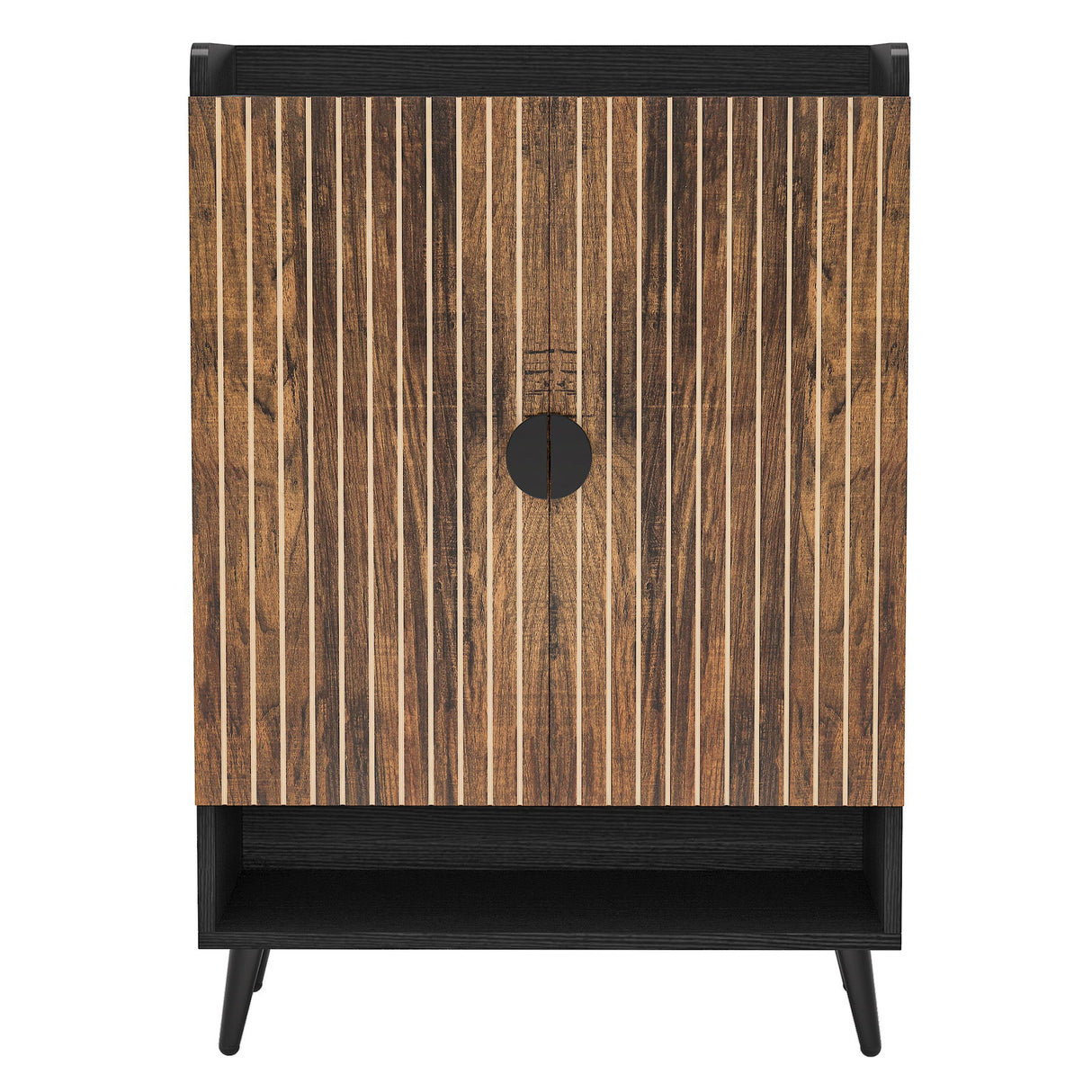 Shoe Cabinet With Doors, 7 Tier Storage Organizer