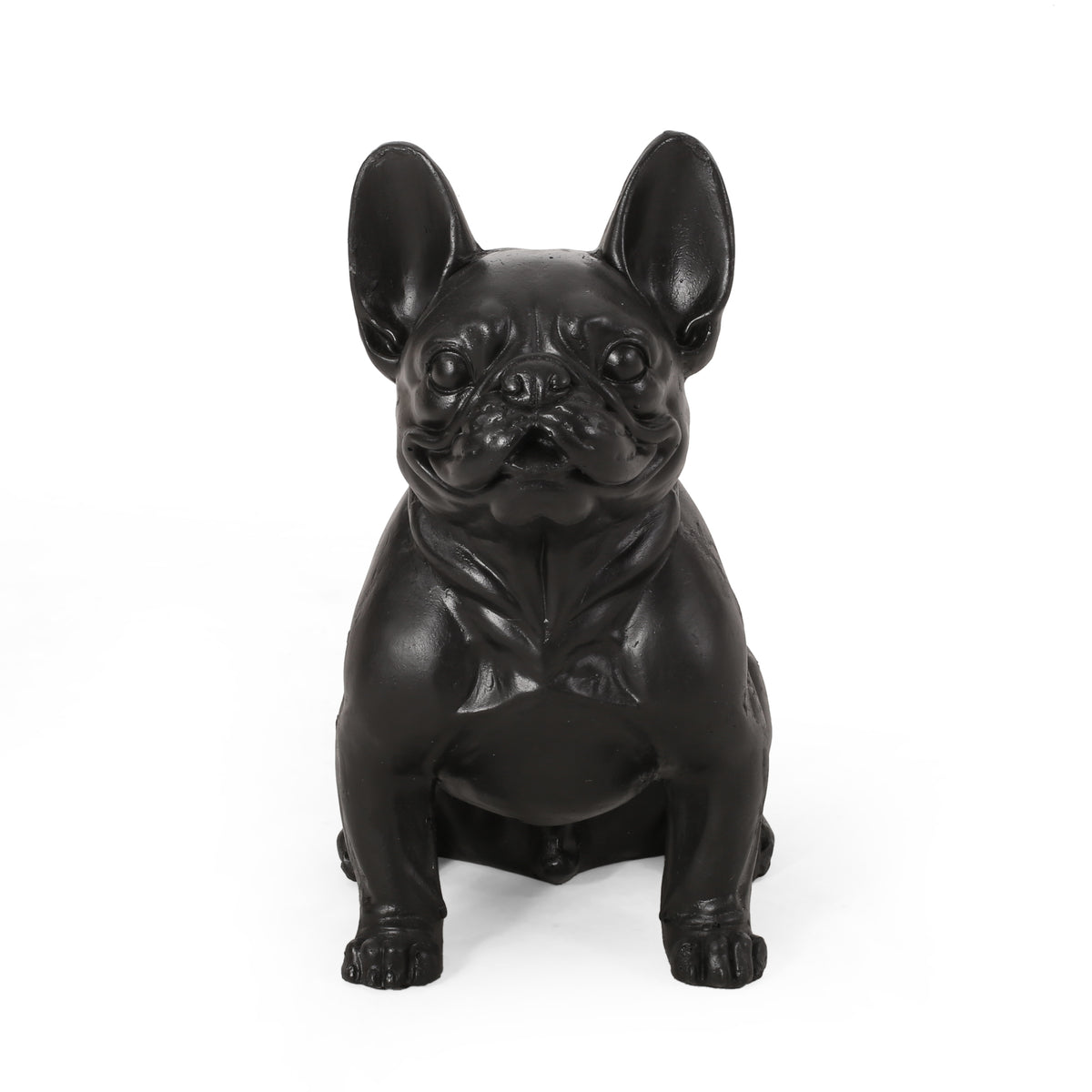 Outdoor French Bulldog Garden Sculpture