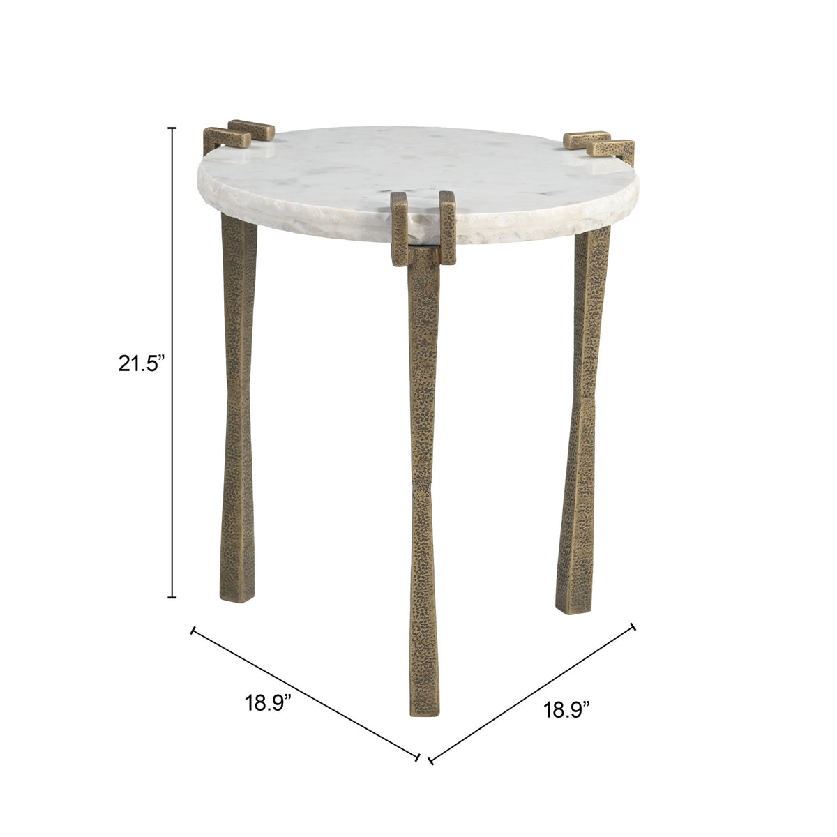 Zuo Modern Rench Side Table