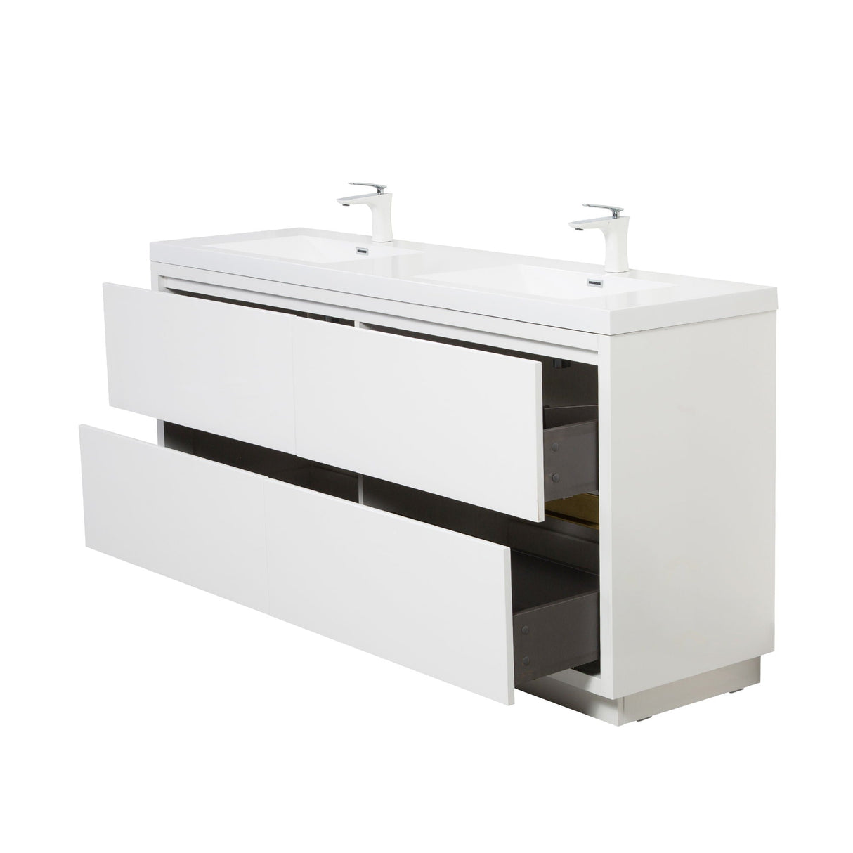 Bathin Freestanding Bathroom Vanity With Double Sinks