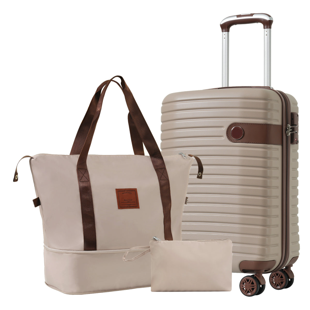 3 Piece Carry-On Luggage Set