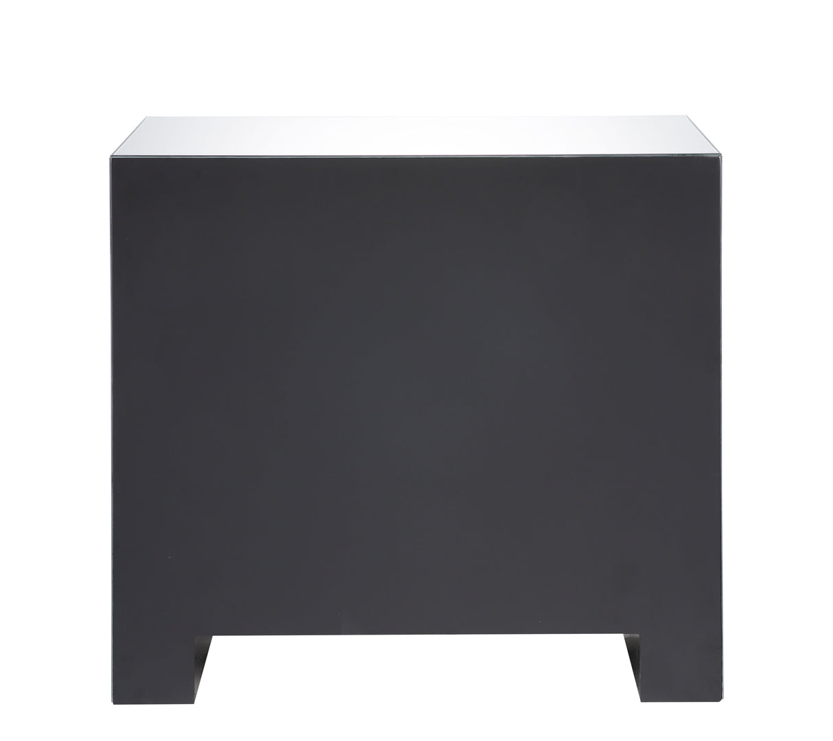 Sonia Mirrored & Faux Agate Console Cabinet (Assembled)