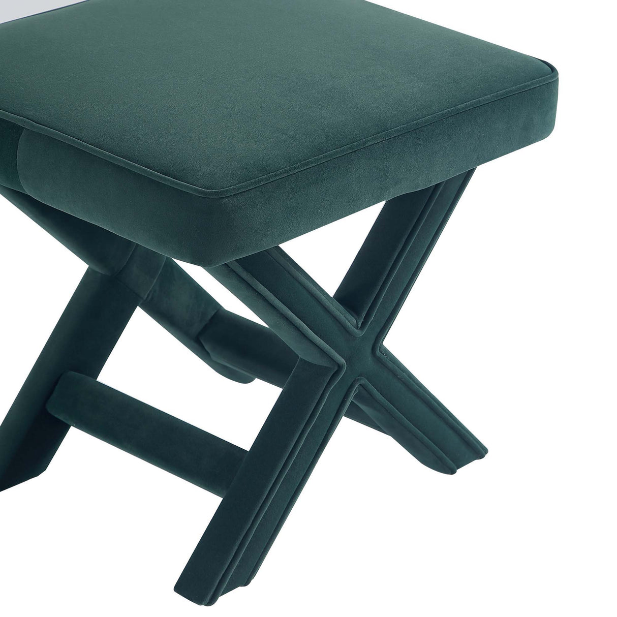 Abigail - Accent Bench With Piped Cushion