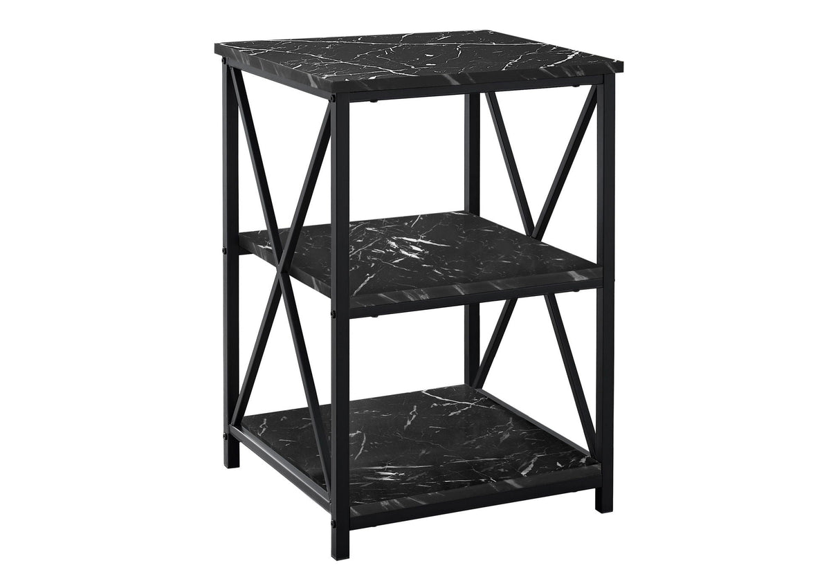 3 Tier Accent Table, Side Marble Look Contemporary & Modern - Best Buy Furniture