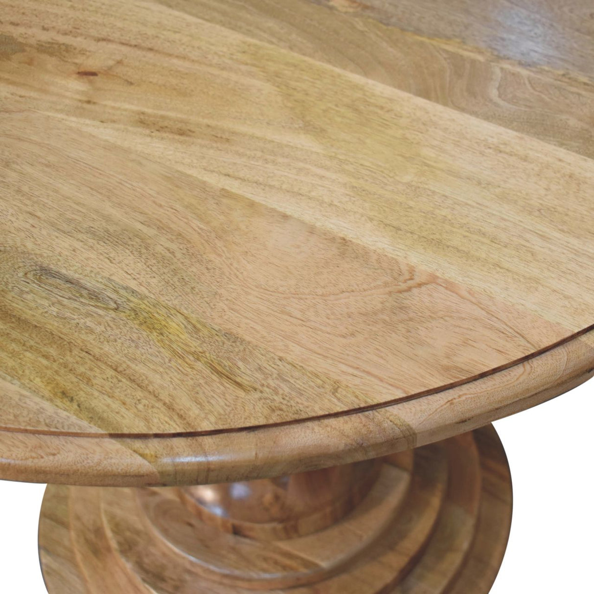 Solid Wood Round Turned Dining Table