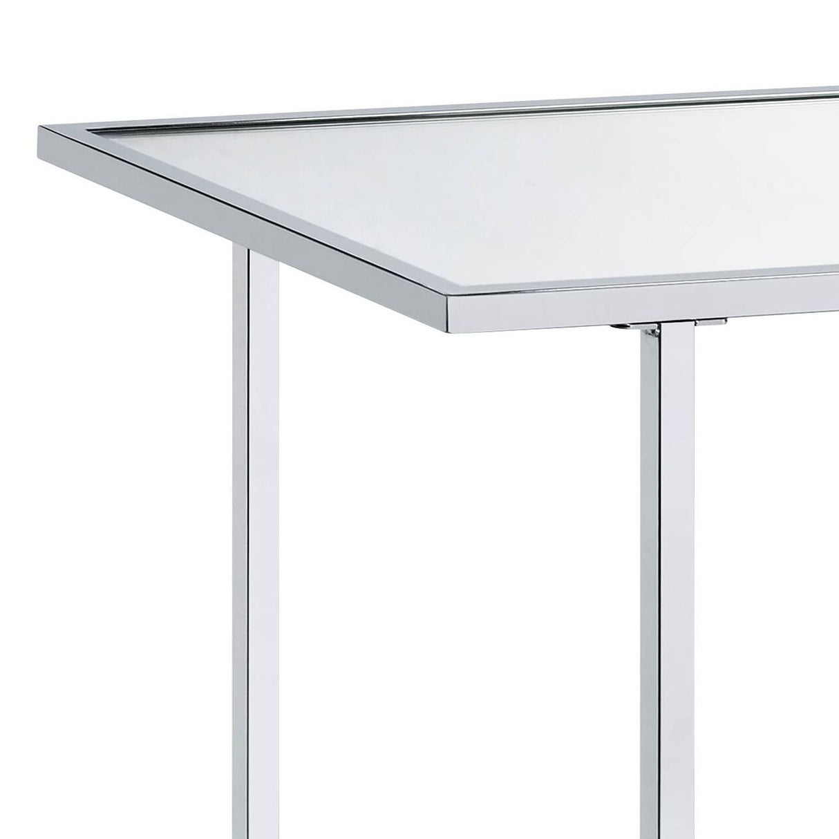 Angwin - Mirrored Faux Marble Console Table - Multi - Best Buy Furniture
