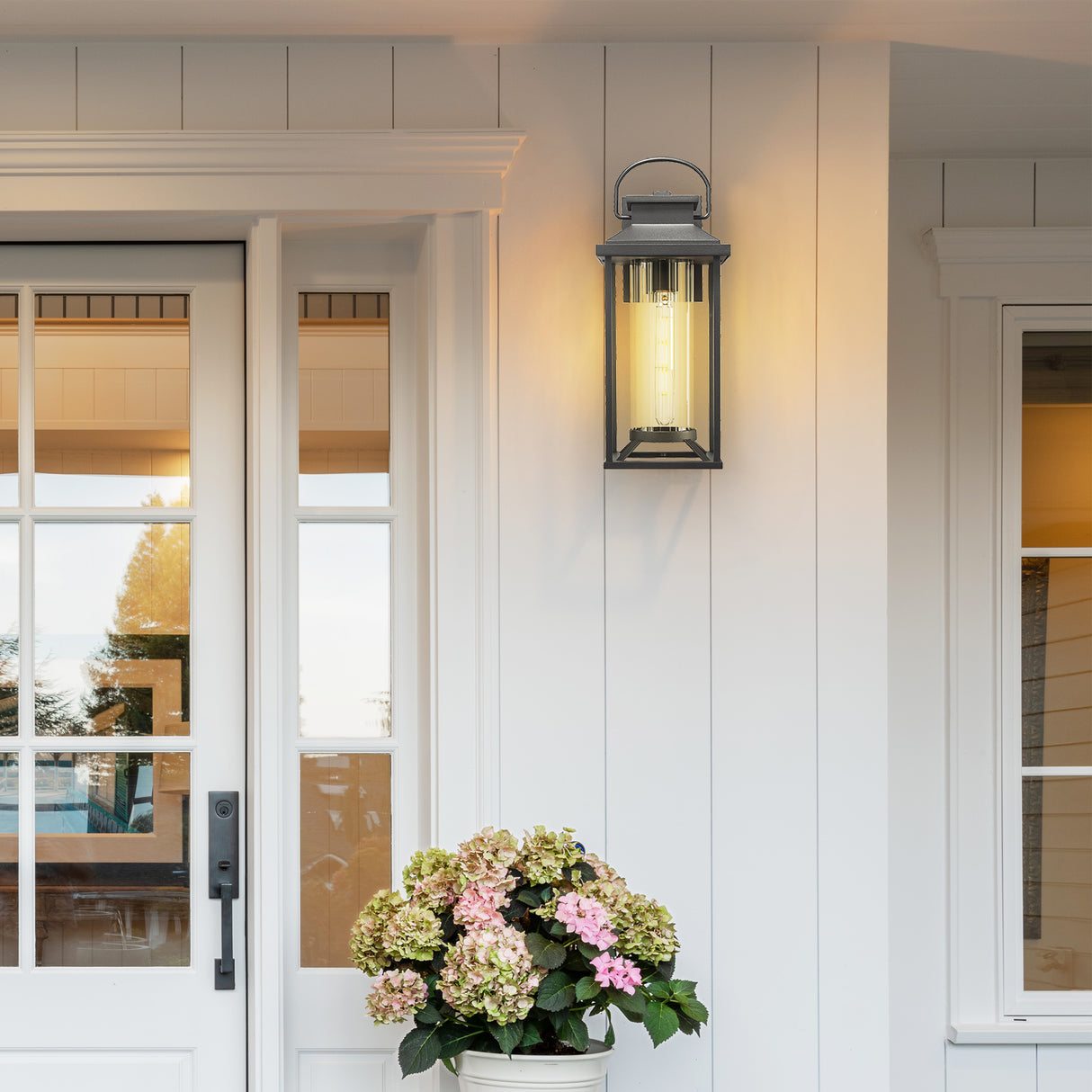 Textured Outdoor Porch Lights