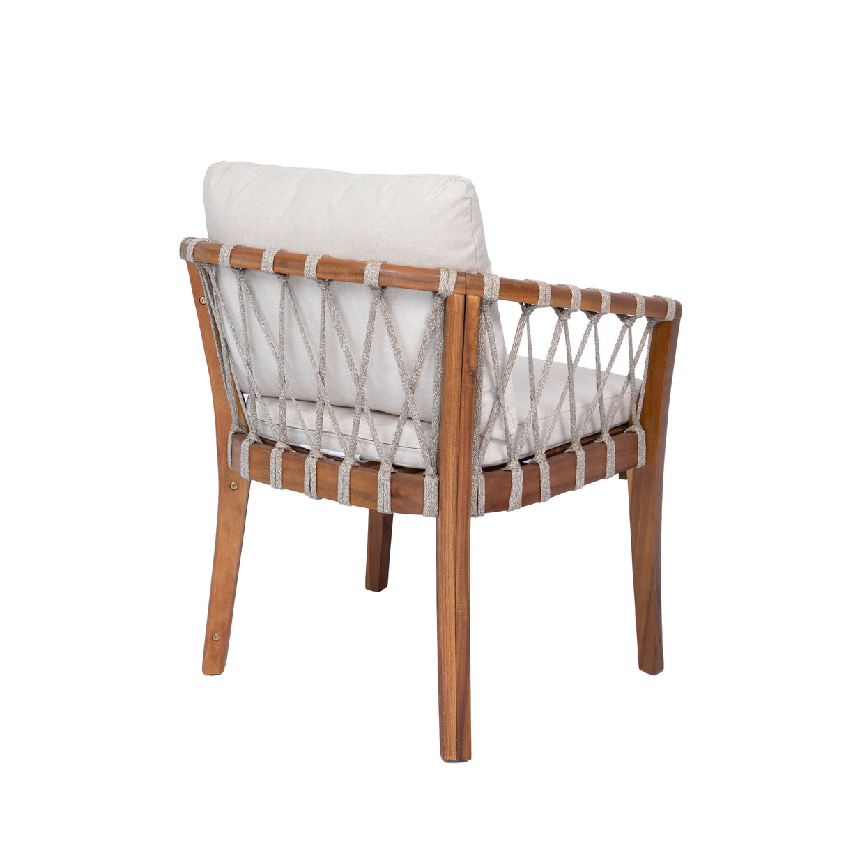 7 Pieces Acacia Wood Outdoor Dining Set