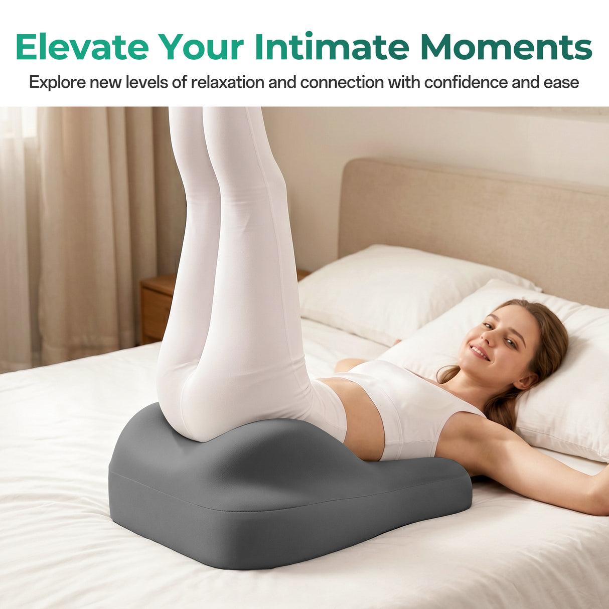 Ergonomic Memory Foam Sex Pillow for Couples