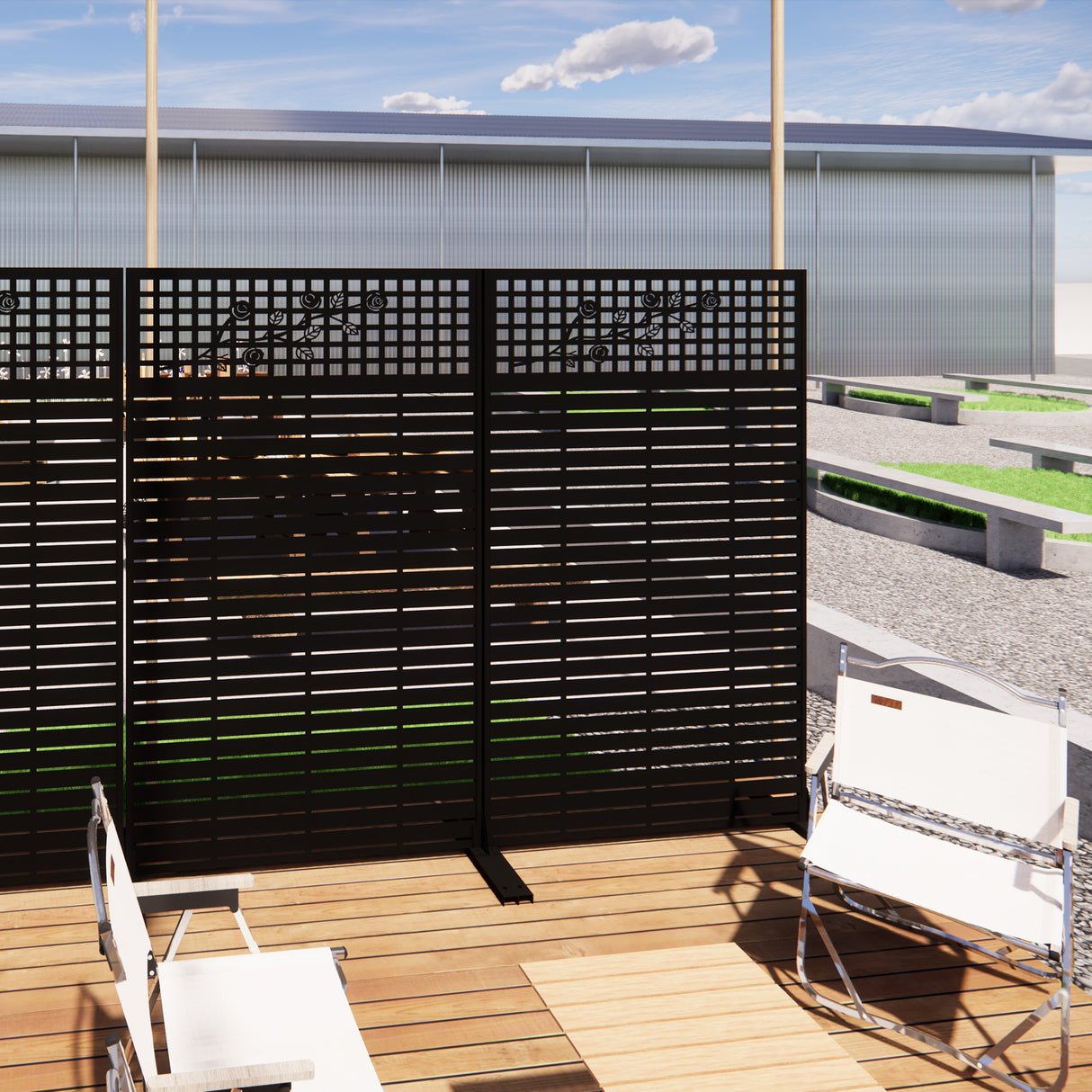 Metal Privacy Screens