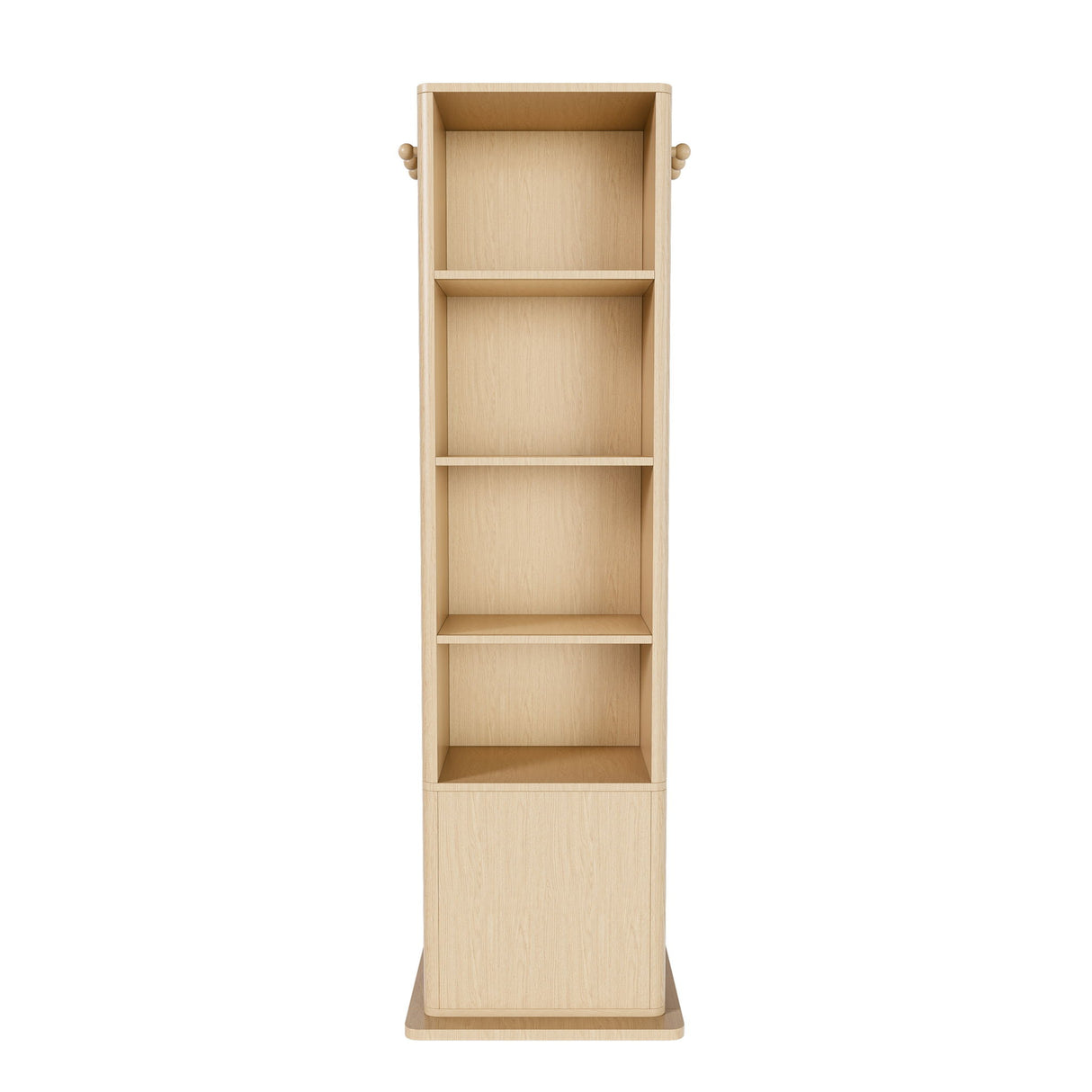 360° Rotating Makeup Cabinet With Full Length Mirror