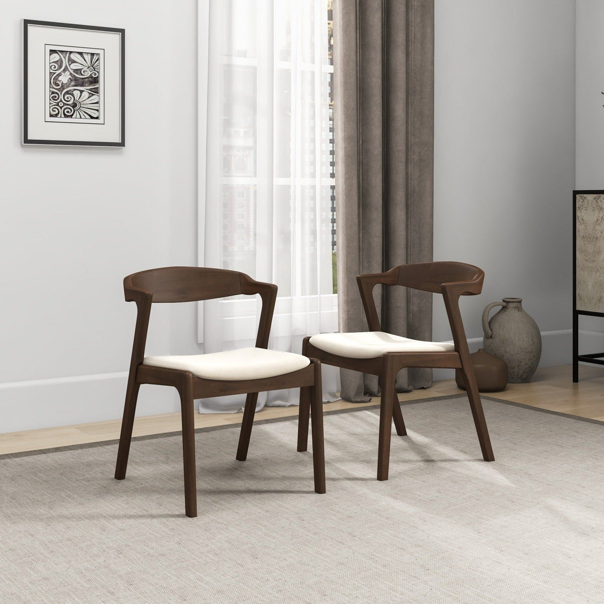Dakota - Mid-Century Modern Dining Chair (Set of 2)