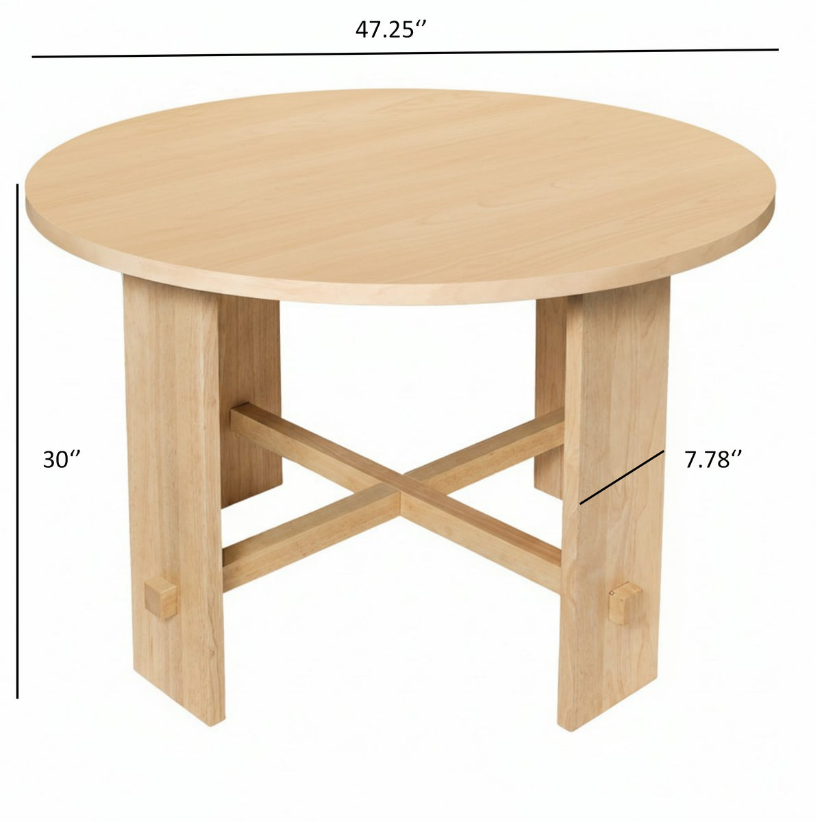 Indoor Solid Wood Dining Table