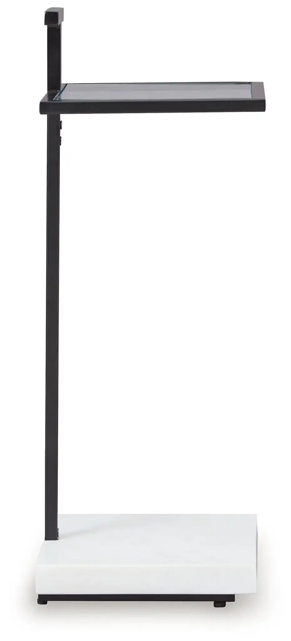 Mannill - Accent Table - Black / White