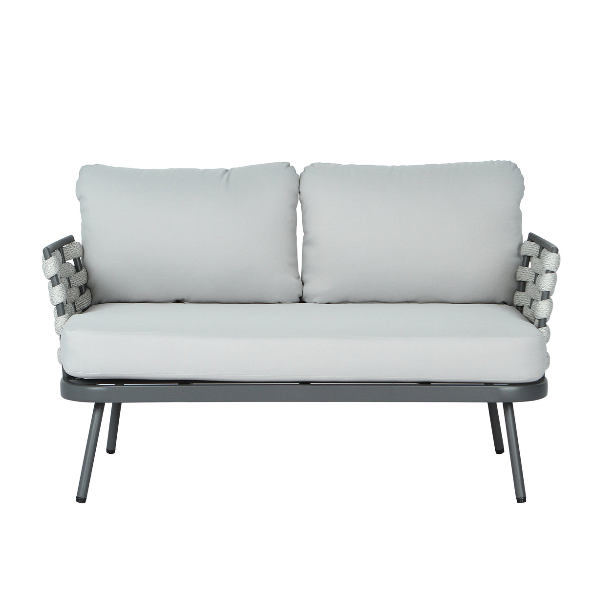 Mariano Steel 4-Pieces Conversation Set